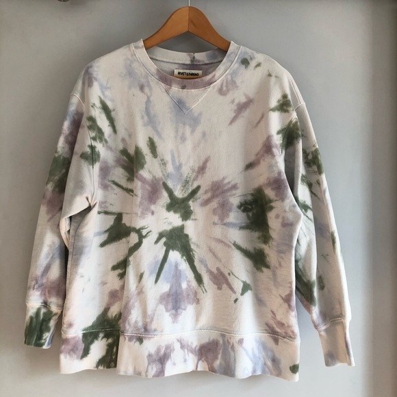 Rivet & Thread Oversized Sweatshirt in Tie-Dye - Picture 5 of 6